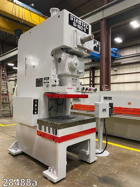 For Sale: Used 160 Ton Stamtec G1-160-S O.B.I. Punch Press from Kempler.com