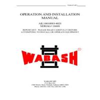 Wabash AIL10010HO-4028 Operation and Insallation Manual.pdf